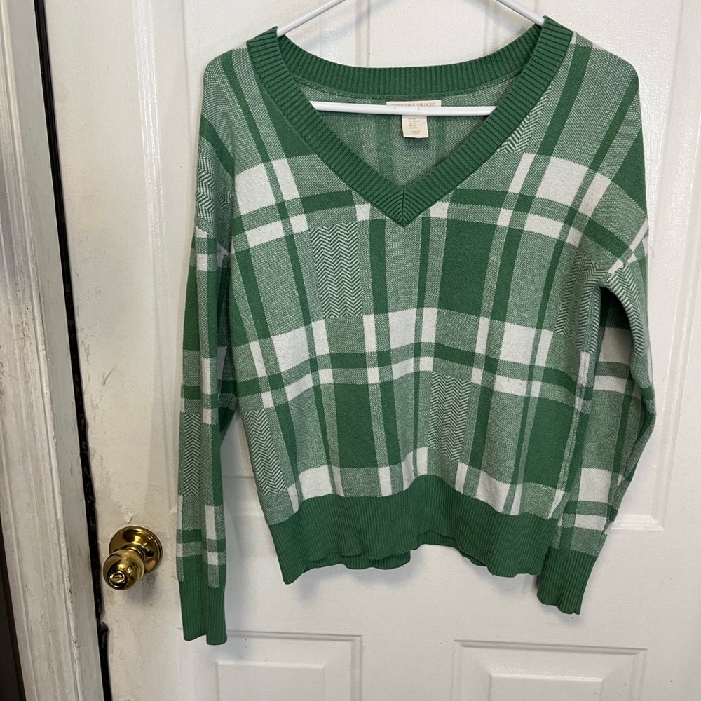 Christian Siriano Mint Green Women's Sweater